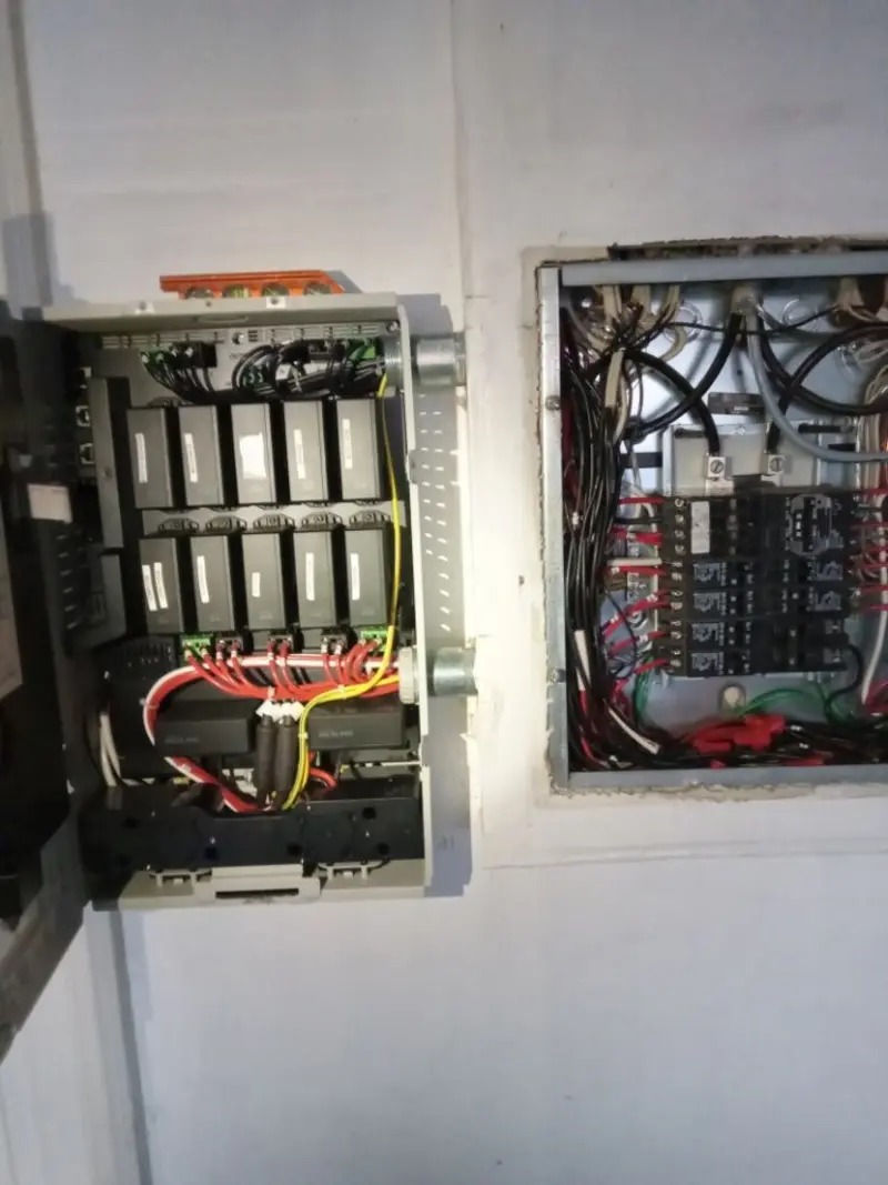 Electrical panel upgrade completed for Electrical Inspection in China